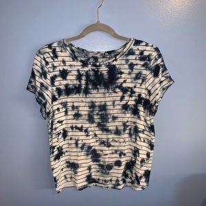 AEO tie-dye/ striped T-shirt, size L